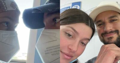 Copertina di “Pronta per la quarta infusione”: Natalia Paragoni e Andrea Zelletta insieme in ospedale per la chemioterapia