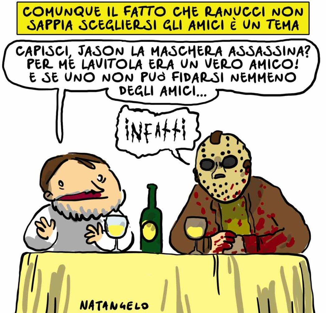 La vignetta di Natangelo