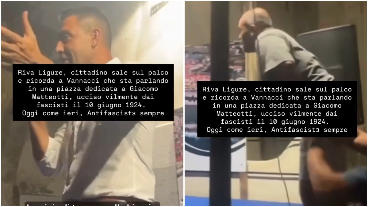 vannacci contestato a riva ligure uomo sale sul palco e lo interrompe si ricorda matteotti questa piazza 232 dedicata a lui da Ilfattoquotidiano.it vannacci contestato a riva ligure uomo sale sul palco e lo interrompe si ricorda matteotti questa piazza 232 dedicata a lui
