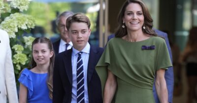 Copertina di “Non tutti i giorni, ma nei weekend”: il principe George racconta a Sinner la sua passione per il tennis. E Kate vestita di verde oliva è la vera regina di Wimbledon