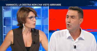 Copertina di Scintille tra Aprile e Vannacci. “Faccio io la domanda, qui i ruoli sono ben definiti”. “Fa come nei film polizieschi?”