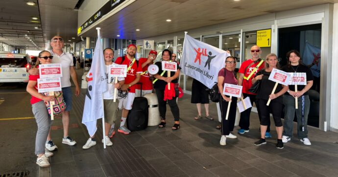 I lavoratori dei duty free degli aeroporti scioperano. E i colossi del retail chiedono loro i danni per 150mila euro