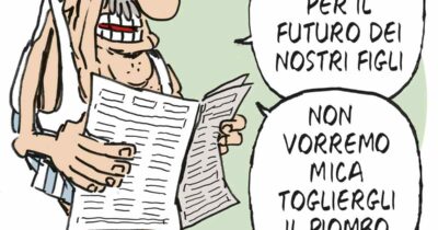 Copertina di La vignetta di Franzaroli