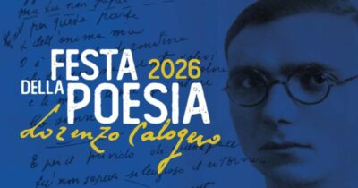 Copertina di Torna la Festa della poesia di Melicuccà nel nome di Lorenzo Calogero. Tra ospiti internazionali, teatro, musica e un omaggio a Cauteruccio e Perilli