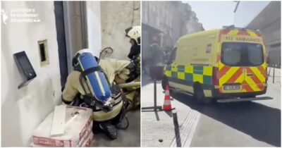 Copertina di Incendio in un edificio al centro di Bruxelles, morti e dispersi. Alcune vittime trovate in un ascensore