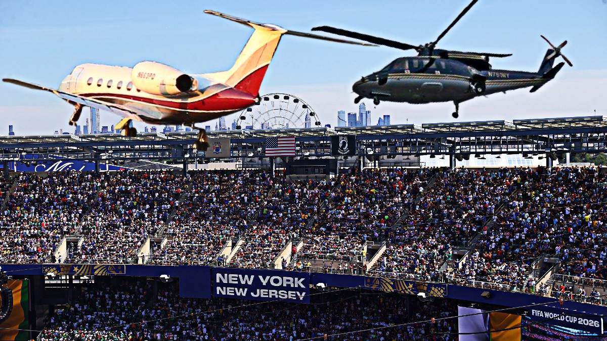 Mondiali, la finale per SuperRicchi: tutti alla stadio in jet ed elicottero, l’aeroporto è sold out. I biglietti da 2 milioni e i Van per vip di Infantino