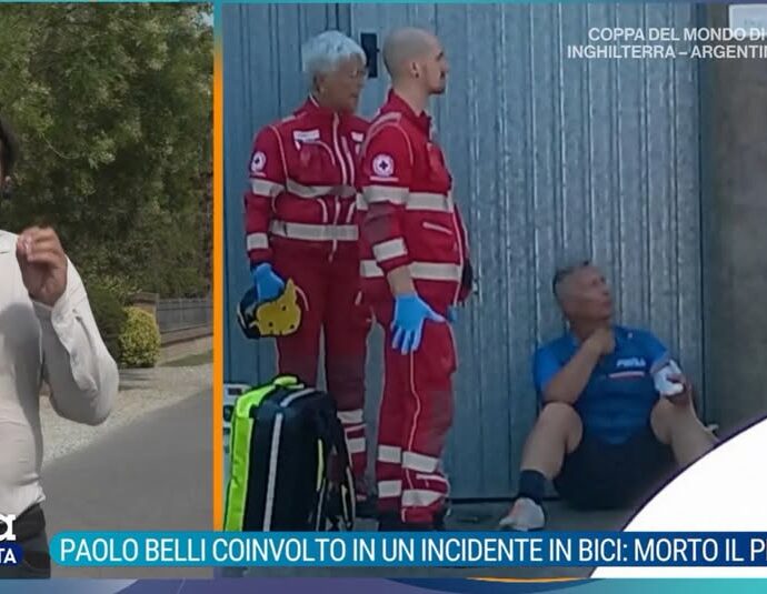 “E’ caduto a terra e non si è più rialzato. Paolo Belli ha provato a tenerlo sveglio, ma dopo un’agonia durata 40 ore è morto”: la ricostruzione dell’incidente in bici che ha causato la morte del 41enne