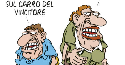 Copertina di La vignetta di Franzaroli