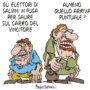 Copertina di La vignetta di Franzaroli