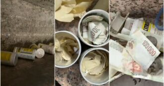 Copertina di Compra casa e trova nascosti nel muro sette barattoli di citrosodina con dentro 135 milioni di lire. Ma c’è il nodo della conversione in euro