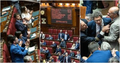 Copertina di La Camera approva la legge elettorale, ora passa al Senato. Conte: “È legge truffa, ma italiani non sono sciocchi”. Schlein: “È Meloni che ha tradito i cittadini”. Ziello (Fn): “Pugnalata da parte dei suoi”