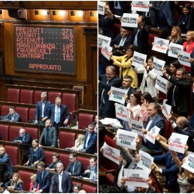 Copertina di La Camera approva la legge elettorale, ora passa al Senato. Conte: “È legge truffa, ma italiani non sono sciocchi”. Schlein: “È Meloni che ha tradito i cittadini”. Ziello (Fn): “Pugnalata da parte dei suoi”