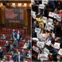 Copertina di La Camera approva la legge elettorale, ora passa al Senato. Conte: “È legge truffa, ma italiani non sono sciocchi”. Schlein: “È Meloni che ha tradito i cittadini”. Ziello (Fn): “Pugnalata da parte dei suoi”