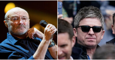 Copertina di “Noel Gallagher non pensa davvero che io sia l’Anticristo”: Phil Collins dopo decenni di polemiche, minimizza gli attacchi del leader degli Oasis