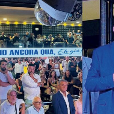 Copertina di Il cacicco di FdI (attratto da Fn) esce dal carcere e fa un festone