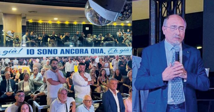 Il cacicco di FdI (attratto da Fn) esce dal carcere e fa un festone