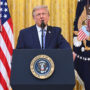 Copertina di Trump contro la Cina: “Ha rubato i dati di 220 milioni di elettori Usa, è la più grande violazione della storia. Nostro sistema elettorale è vulnerabile”