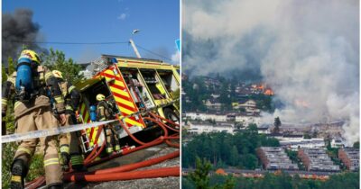 Copertina di Norvegia, rogo fuori controllo a Drammen: oltre 100 case distrutte. Critica la situazione vicino a Saragozza in Spagna