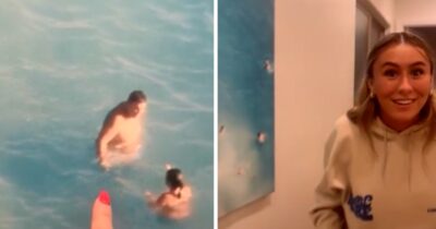 Copertina di “Papà, quello sei proprio tu. Anzi, siamo tutti noi”: una famiglia affitta una casa su Airbnb e trova la propria foto appesa al muro, l’incredibile coincidenza