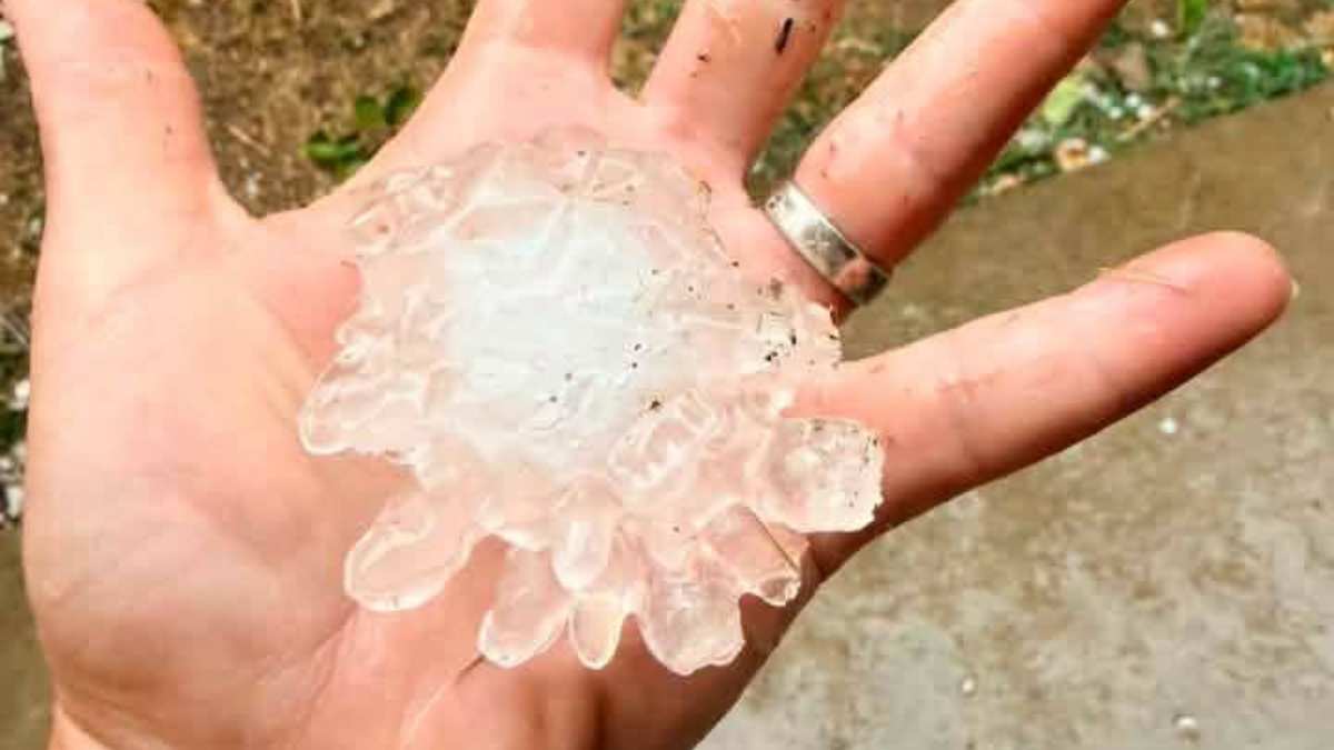 “Ero una maschera di sangue, anche i medici faticavano a crederci”: esce in giardino durante il temporale e viene colpito in testa da un gigantesco chicco di grandine