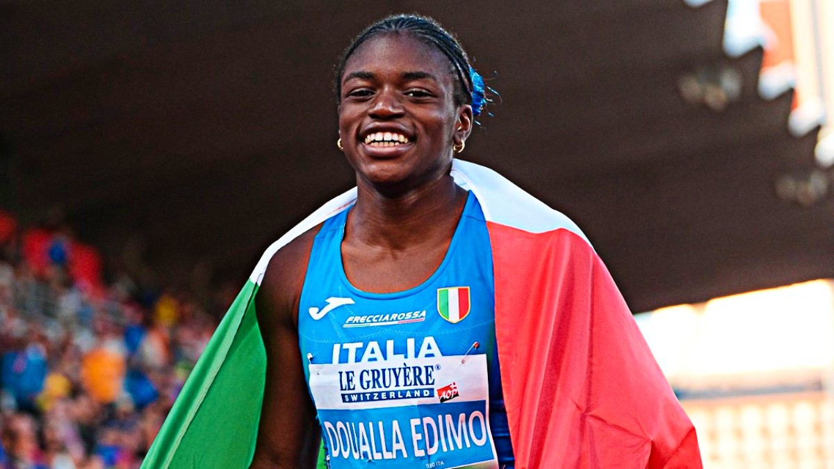 doualla 232 un fulmine domina i 100 metri vince l8217oro agli europei u18 e firma il nuovo record personale da Ilfattoquotidiano.it doualla 232 un fulmine domina i 100 metri vince l8217oro agli europei u18 e firma il nuovo record personale