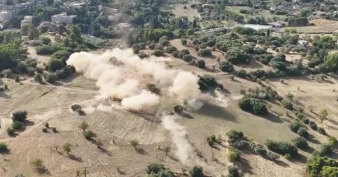Caltanissetta, rischio cemento dopo l’antenna Rai abbattuta