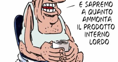 Copertina di La vignetta di Franzaroli