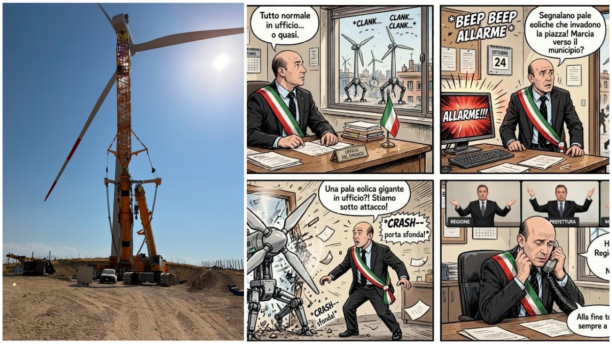 il sindaco che usa i fumetti per criticare il colosso dell8217eolico hanno scavato sui terreni comunali senza autorizzazione da Ilfattoquotidiano.it il sindaco che usa i fumetti per criticare il colosso dell8217eolico hanno scavato sui terreni comunali senza autorizzazione