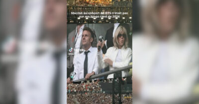 Copertina di I BTS riempiono lo Stade de France, tra gli 80mila Army anche Emmanuel Macron e Brigitte (con tanto di lightstick)