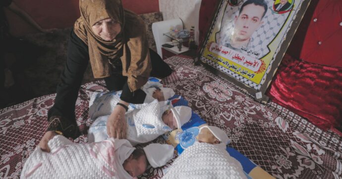 I figli clandestini dei palestinesi nati dal seme fuggito dal carcere