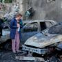 Copertina di Raffica di bombe  su Kiev, Zelensky dice:  “Ascolterò chi mi contesta”