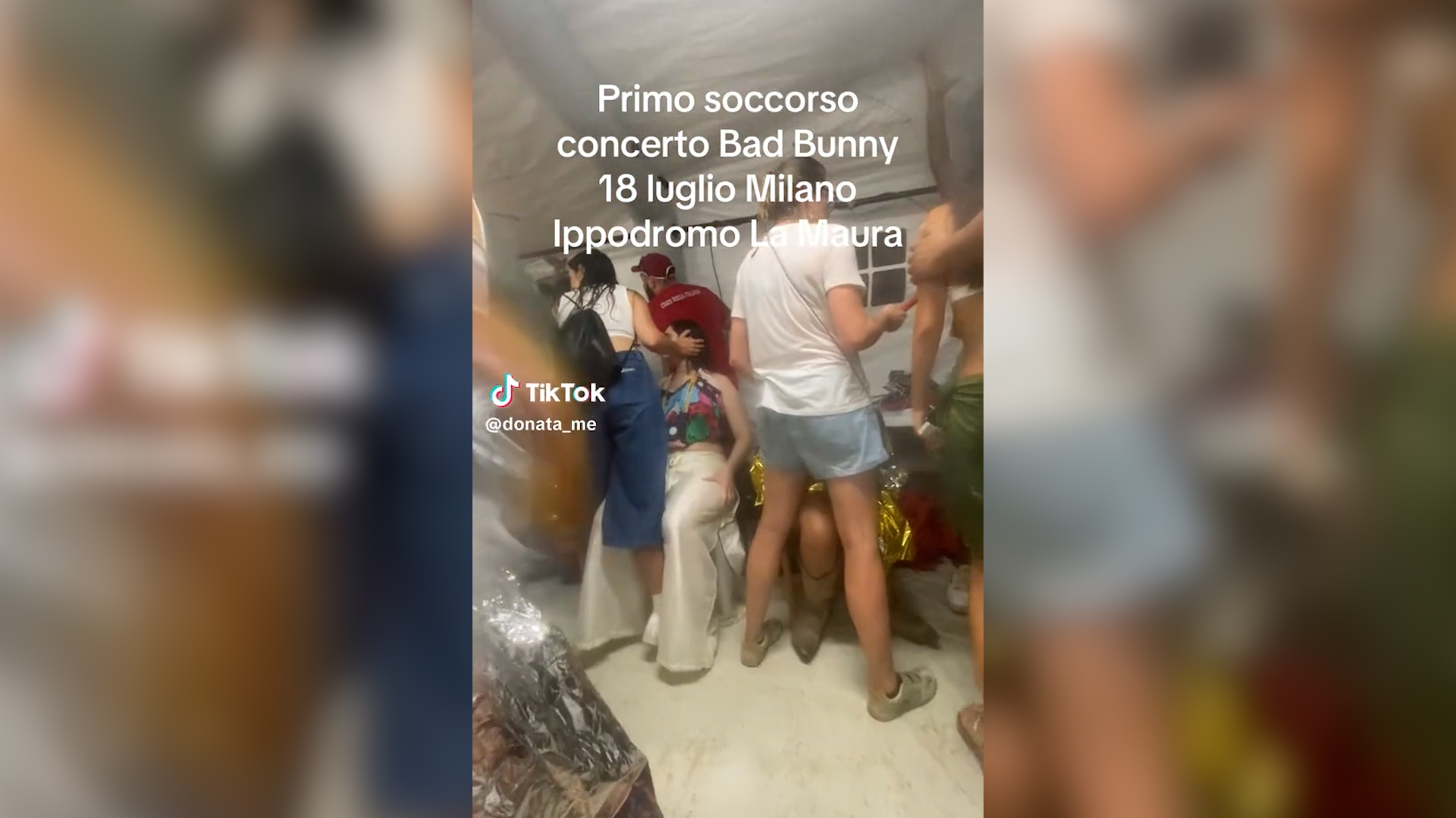 feriti al concerto di bad bunny dopo la violenta grandinata la tenda del primo soccorso si riempie di fan 8211 video da Ilfattoquotidiano.it feriti al concerto di bad bunny dopo la violenta grandinata la tenda del primo soccorso si riempie di fan 8211 video