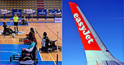 Copertina di “Sull’aereo Easyjet non c’era spazio per le carrozzine, ce l’hanno detto alla fine”: la nazionale paralimpica di calcio bloccata in aeroporto, scoppia il caso