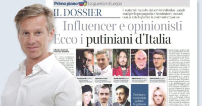 Copertina di Lista-patacca dei “putiniani”: il Corriere deve risarcire Orsini