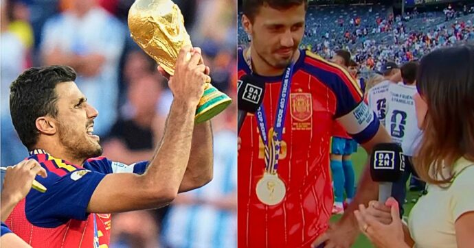 “Sono impressionato da quello che sta facendo Aitana, sto cercando di imitarla”: l’ultima lezione di Rodri, MVP del Mondiale