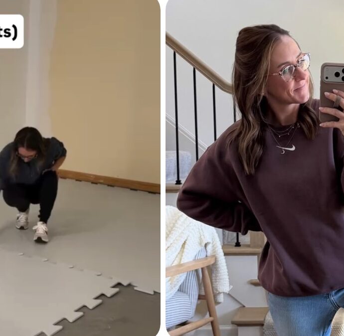 “Ho trasformato il seminterrato di casa in una pista da hockey per i miei figli. Ho fatto tutto da sola, ‘improvvisando’ passo dopo passo. Ho speso 15 mila euro”: la storia di Amanda Vernaci
