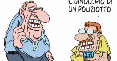 Copertina di La vignetta di Franzaroli