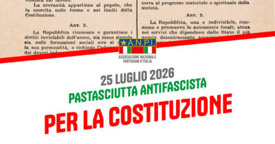 Copertina di Il 25 luglio ci rivediamo alla pastasciutta antifascista con tre pensieri