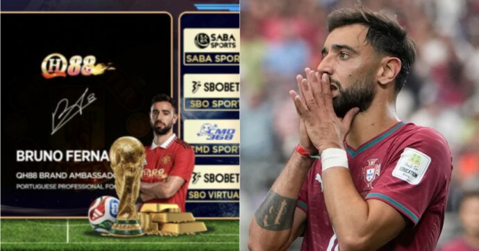 Il primo deepfake nella storia del calcio: così un Bruno Fernandes generato con l’AI ha pubblicizzato un casinò illegale vietnamita