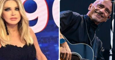 Copertina di “Dopo la serata andammo a cena insieme e nei mesi successivi continuammo a vederci”: Paola Ferrari racconta la storia con Eros Ramazzotti