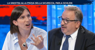 Copertina di Schlein: “Col campo progressista da settembre accelereremo sul programma”. Botta e risposta con Telese