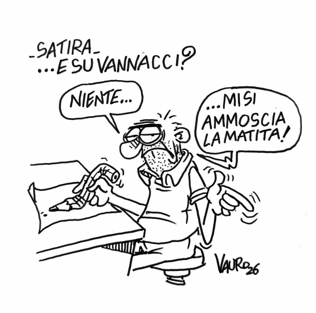 La vignetta di Vauro