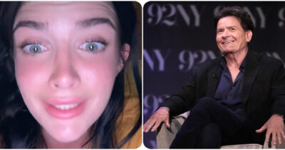 Copertina di “Le tette mi hanno comprato la casa, non papà che non mi passa un dollaro da almeno quattro anni”: così Sami Sheen asfalta Charlie Sheen su TikTok