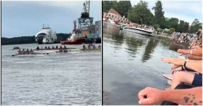 Copertina di Tutte le barche in acqua, le rose in mare, il grido del “Ro!”: in Norvegia il commovente addio al campione di canottaggio Olaf Tufte