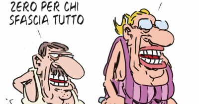 Copertina di La vignetta di Franzaroli