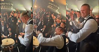Copertina di Haaland ha fatto partire la “Viking Row” al matrimonio di Donnarumma: il video con Pio e Amedeo