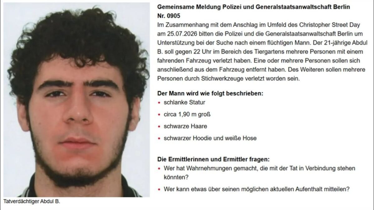 furgone sulla folla a berlino si cerca abdul b legato ad ambienti islamisti 232 appena uscito dal carcere minorile potrebbe essere armato da Ilfattoquotidiano.it furgone sulla folla a berlino si cerca abdul b legato ad ambienti islamisti 232 appena uscito dal carcere minorile potrebbe essere armato