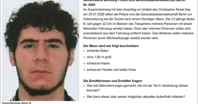 Furgone sulla folla a Berlino, si cerca Abdul B.: “Legato ad ambienti islamisti, è appena uscito dal carcere minorile. Potrebbe essere armato”