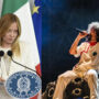 Copertina di Meloni vuole festeggiare il record di longevità del governo a Bari. Problema: il palco è già occupato da Caparezza