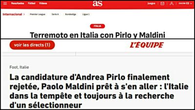Copertina di L’ennesima figuraccia del calcio italiano arriva anche all’estero: “Più difficile qualificarsi per i Mondiali o trovare un allenatore?”, “Che caos!”